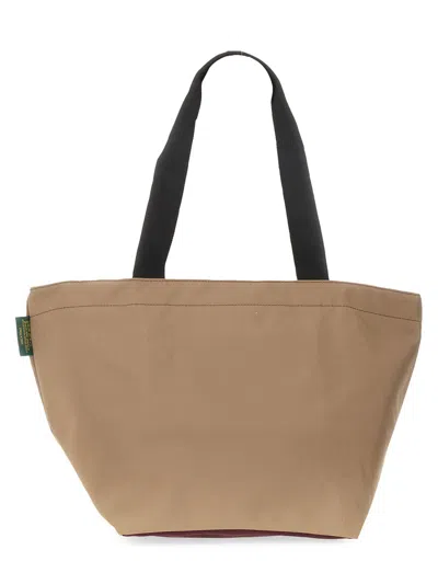 Herve Chapelier Shopping Bag In Multicolour