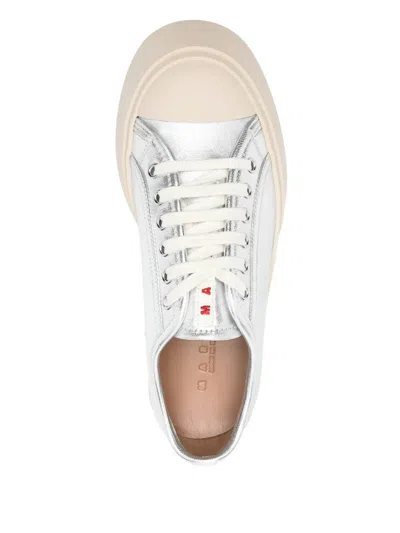 Marni Sneakers In Silver