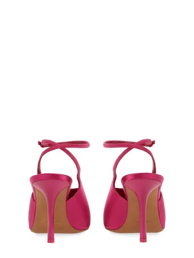 Givenchy "show" Slingback Ankle Strap Pumps In Nude & Neutrals