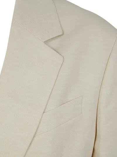 Filippa K Davina Cotton Linen Blazer In Nude & Neutrals