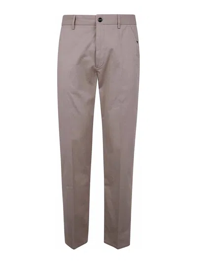 Incotex Regular Leg Trousers In Nude & Neutrals