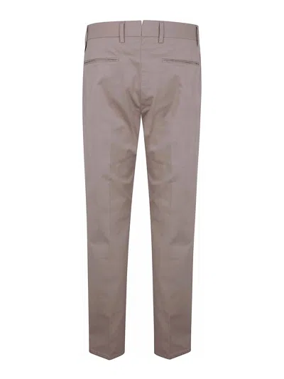 Incotex Regular Leg Trousers In Nude & Neutrals