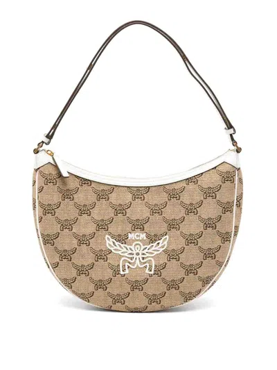 Mcm Women's Himmel Oth Hobo Medium Bag In Nude & Neutrals