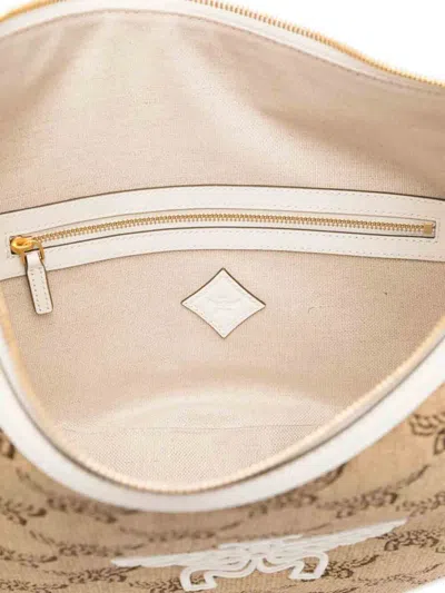 Mcm Women's Himmel Oth Hobo Medium Bag In Nude & Neutrals
