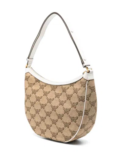 Mcm Women's Himmel Oth Hobo Medium Bag In Nude & Neutrals