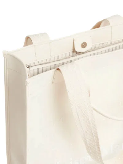 Maison Margiela Vertical Shopping Tote Bag In Nude & Neutrals