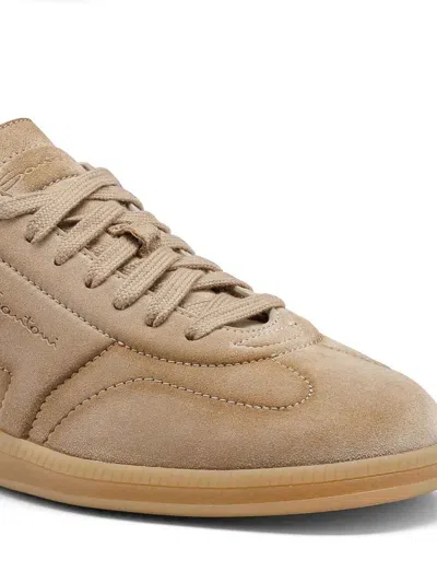 Santoni Oly Cube Sneakers Olympic In Nude & Neutrals