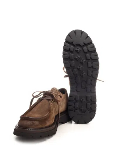 Corvari Lace Up Softy Dunn Bottom In Nude & Neutrals