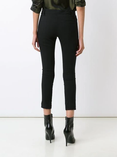 Haider Ackermann Jacquard Contrast Stripe Trousers - Green In Green