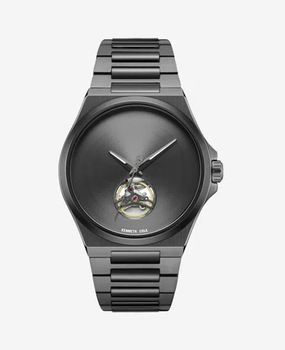 Kenneth Cole Automatic Bracelet Watch In Black