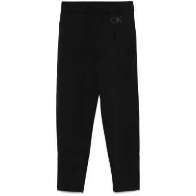 Calvin Klein Satin Ck Tailored Sweatpant Clothing