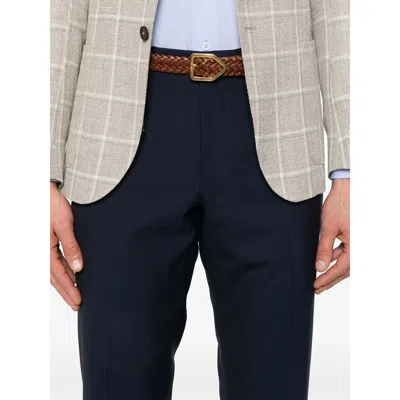 Rota Blue Pants In Multi