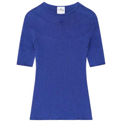 Courrèges Solar Light Rib Sweater