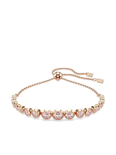Swarovski Imber Tennis Bracelet In Pink