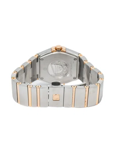 Pre-owned Omega  Constellation 28mm In Brown