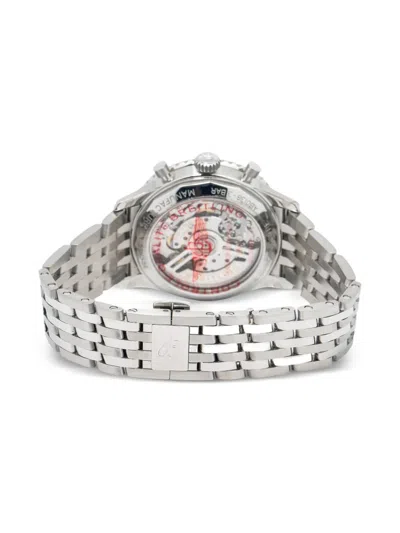 Pre-owned Breitling  Navitimer 43mm In Blue