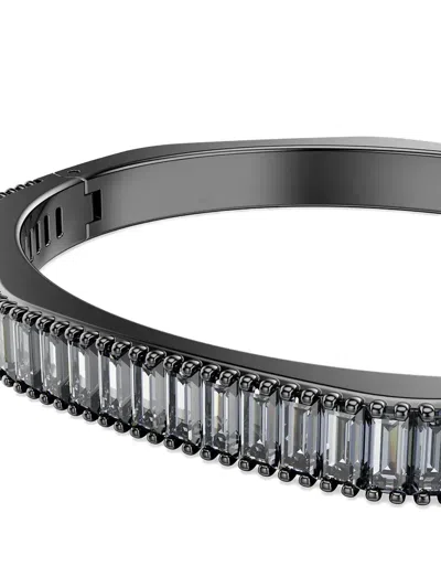 Swarovski Matrix Bangle In Grey