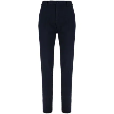Incotex Stretch Cotton Pant With Front And Back Pockets