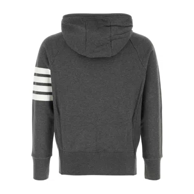 Thom Browne Gray Cotton Sweatshirt
