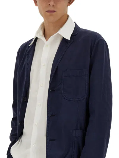Aspesi Button-up Shirt With Button Cuffs In White