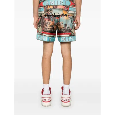 Amiri Jazz Hideaway Bermuda And Short Multicolor