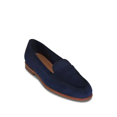 Santoni Leather Loafers
