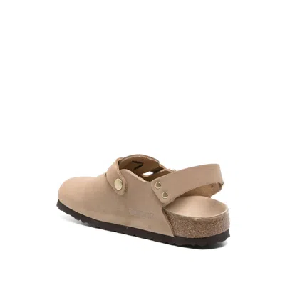 Birkenstock Nubuk Leather Tokio Clog Shoes