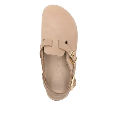 Birkenstock Nubuk Leather Tokio Clog Shoes