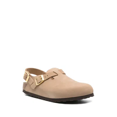 Birkenstock Nubuk Leather Tokio Clog Shoes