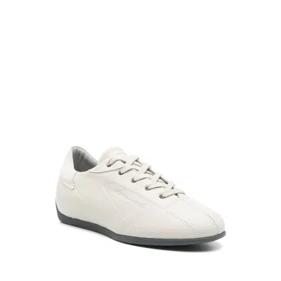 Paloma Wool Leather Sneakers In White