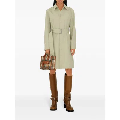 Burberry Freya Check Tote Bag