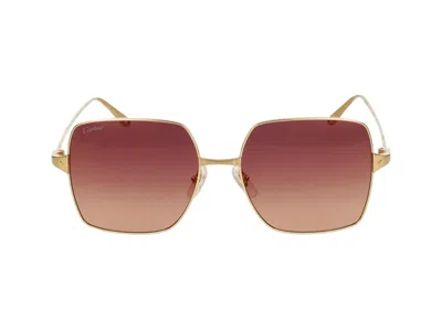 Cartier Square Frame Sunglasses