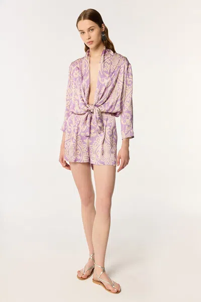 Poupette St Barth Kurzer Overall Celie In Multi