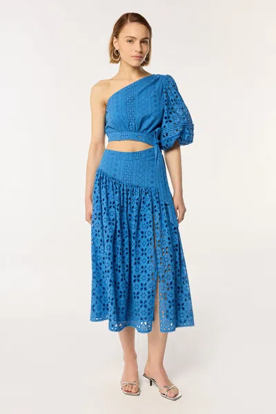 Poupette St Barth Langes Kleid Chantal In Jeans