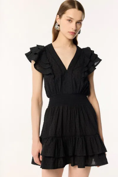 Poupette St Barth Mini Dress Camila In Black