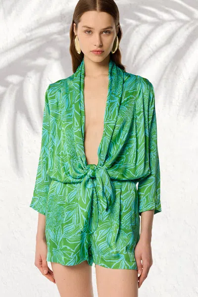 Poupette St Barth Kurzer Overall Celie