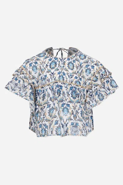 Poupette St Barth Blouse Chantal For Girls