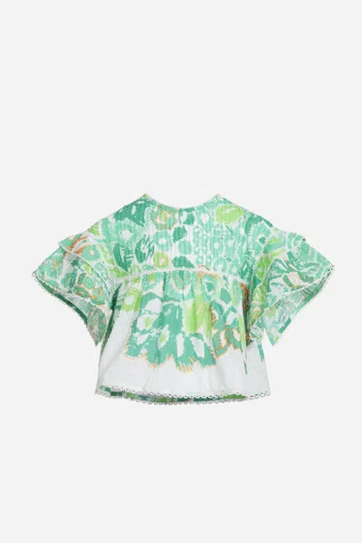 Poupette St Barth Blouse Chantal For Girls