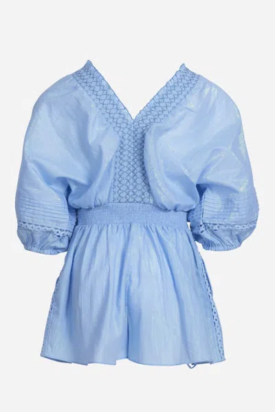 Poupette St Barth Short Jumpsuit Chantal For Girls