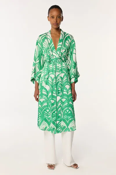 Poupette St Barth Long Kimono Erica