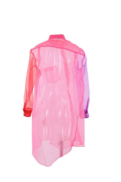 Comme Des Garçons Ladies' Blouse In Pink & Purple
