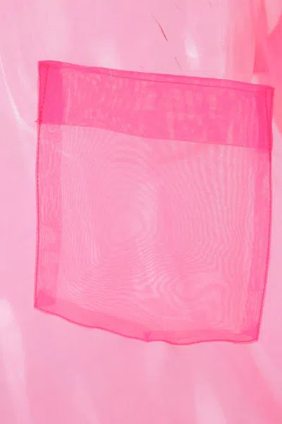 Comme Des Garçons Ladies' Blouse In Pink & Purple