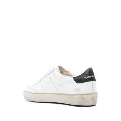 Golden Goose Distressed Lace-up Sneakers Rubber Sole
