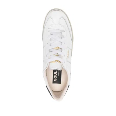 Golden Goose Distressed Lace-up Sneakers Rubber Sole