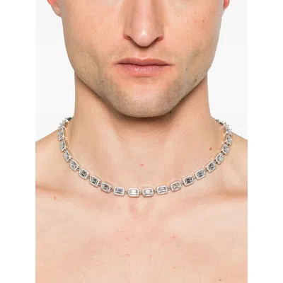 Darkai Tennis Baguette Necklace