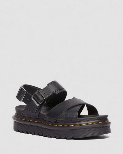 Dr. Martens Voss Ii Black Athena Sandal In Schwarz