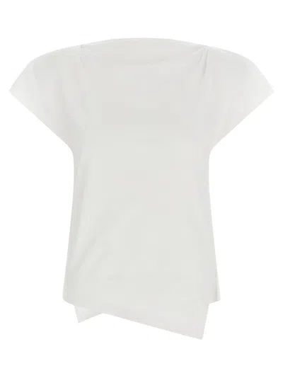 Isabel Marant Sebani Organic Cotton T Shirt In White
