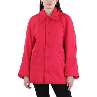 A.l.c Womens Collar Polyester Windbreaker Jacket In Pink