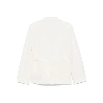 Calvin Klein Double-breasted Relaxed Linen Blazer