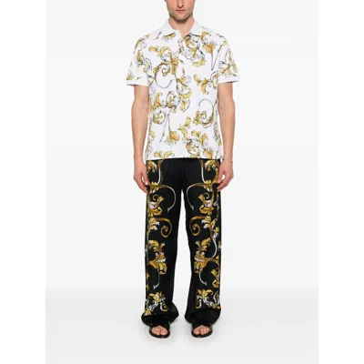 Shop Versace Jeans Couture White Sweaters